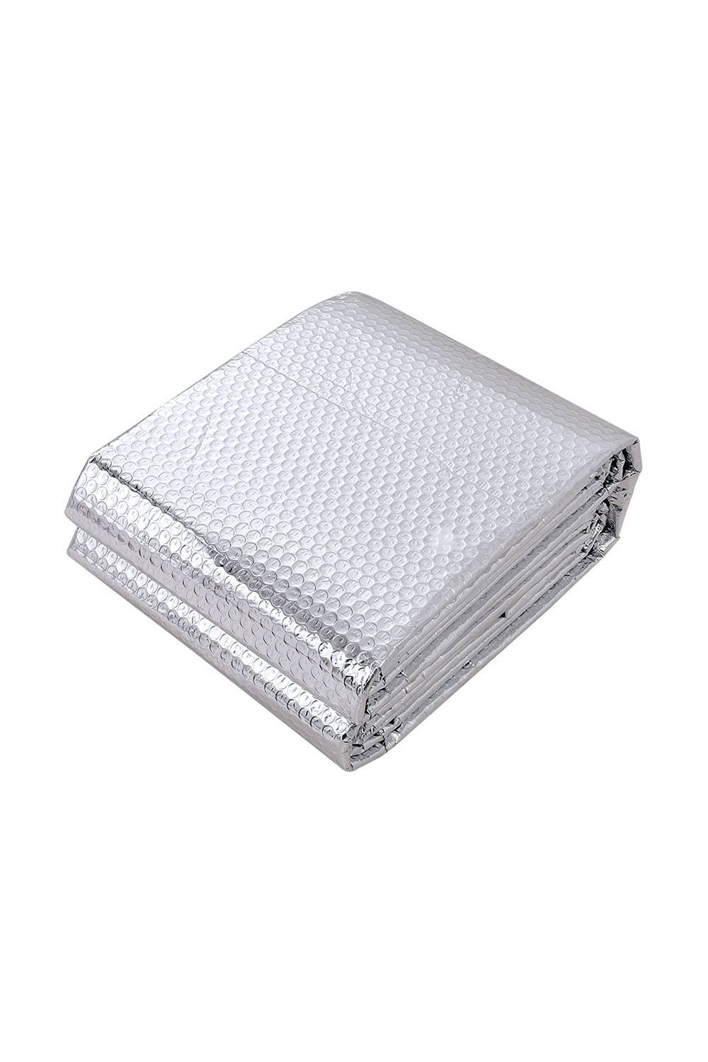 Living And Home 5m L x 0.6m W Sunshade Reflective Heat Insulation Bubble Aluminum Film