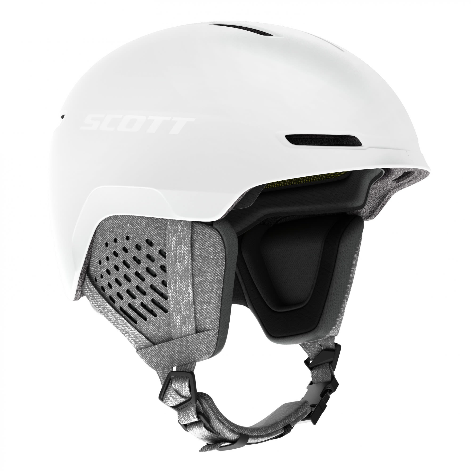 Scott Track Adult's Ski Helmet - S, WHITE