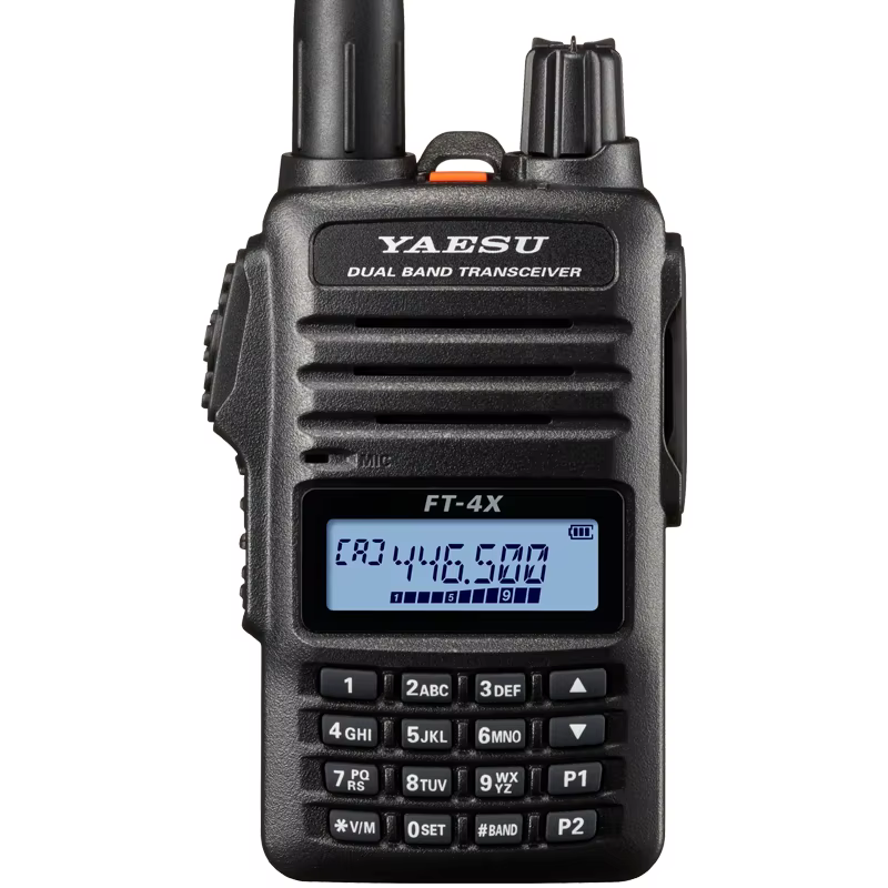 Yaesu Ft-4xr Vhf/uhf Dual Band Fm Handheld Transceiver Compact Portable Walkie-talkie