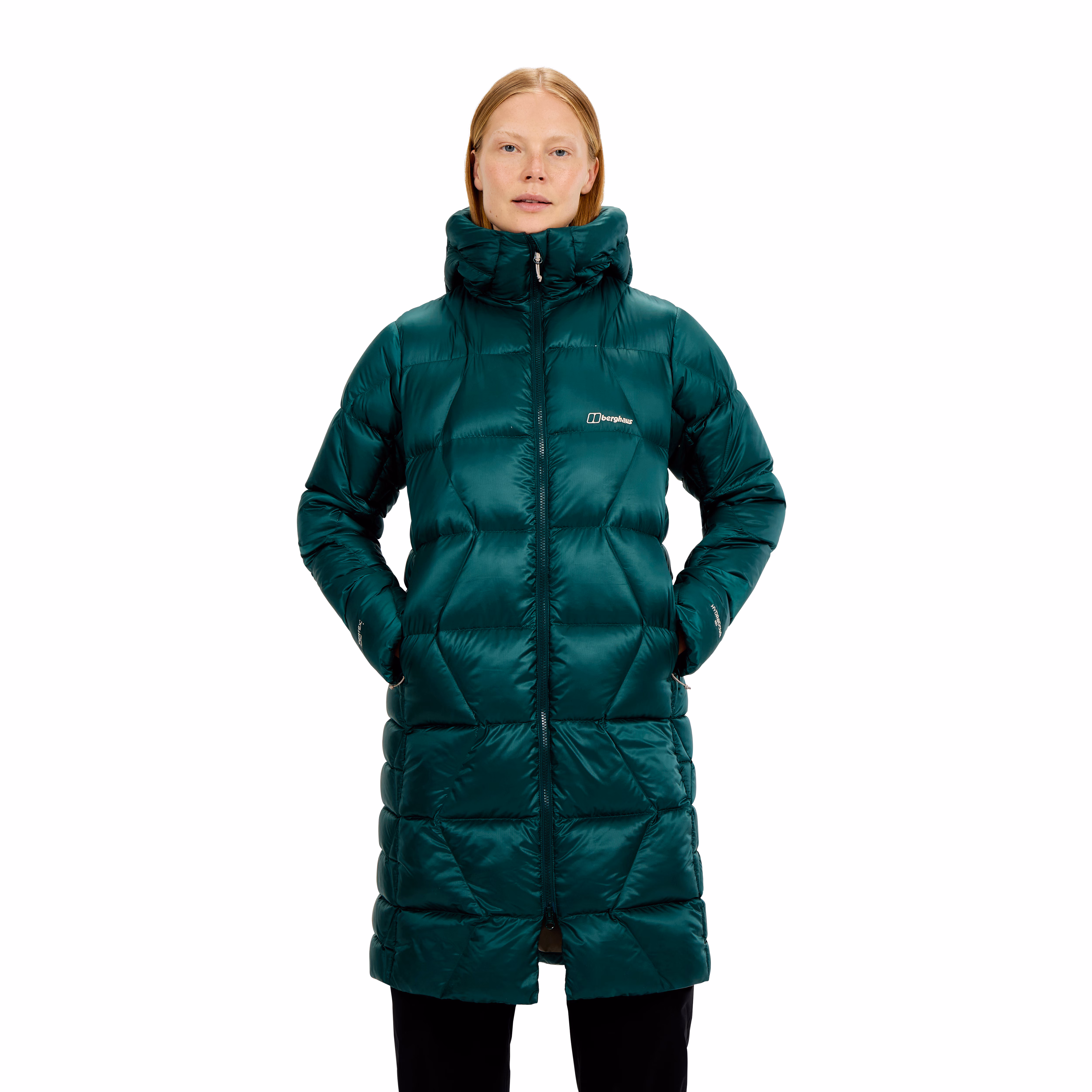 Berghaus Women's Berghaus Explorer Long Down Jacket - Green - Size 8 - Casual Jackets & Parkas
