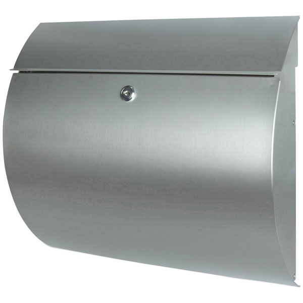 Burg Wächter BURG-WÄCHTER Letterbox Toscana 3856 Ni Stainless Steel Silver