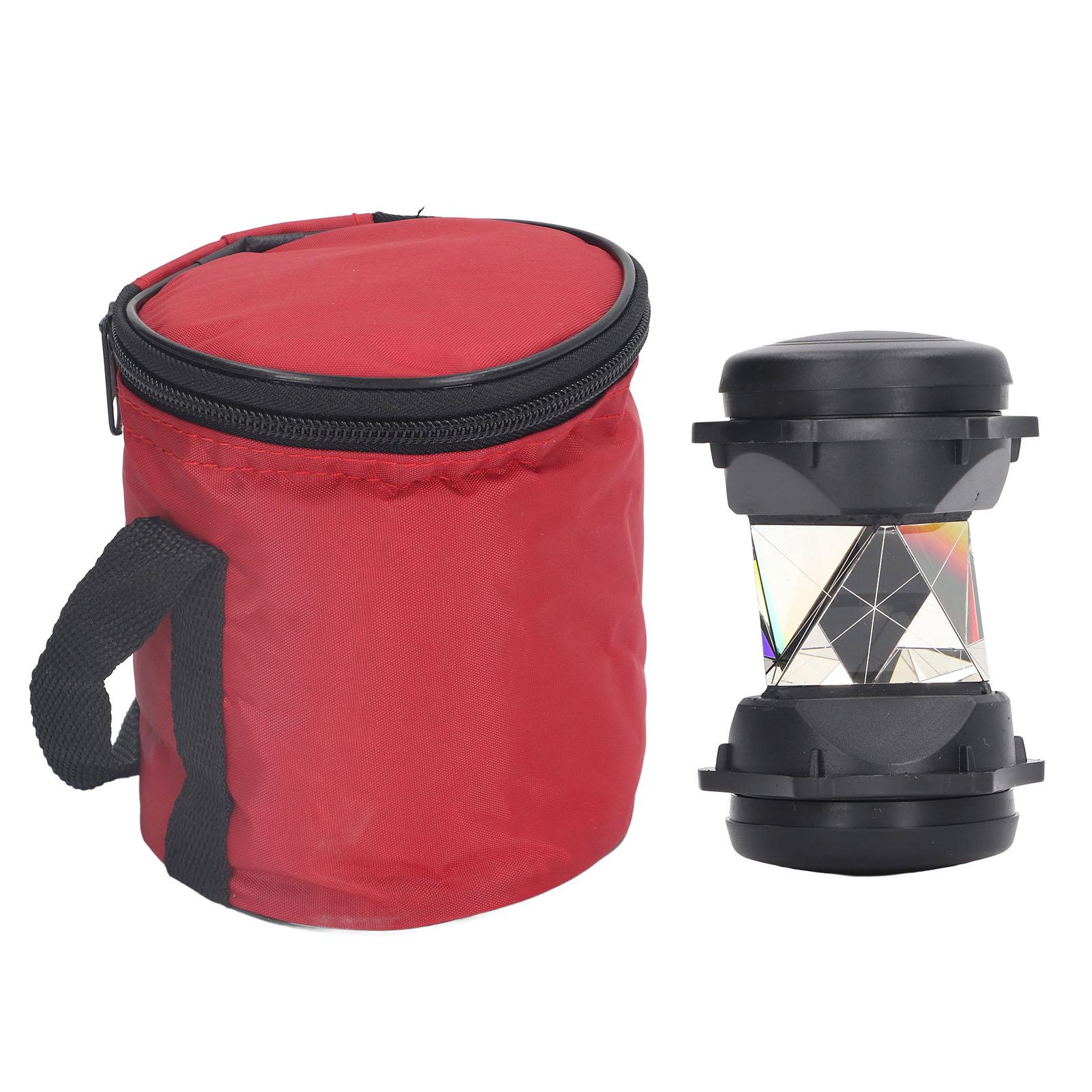 Koogeelife 360 Degree Reflective Prism ABS Housing High Accuracy Automatic Tracking Total Station Reflector