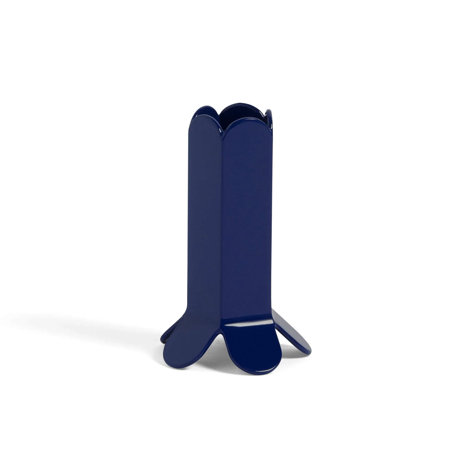 HAY Arcs Candle Holder - Small : 9cm, dark blue Candles & Home Fragrance HAY Accessories