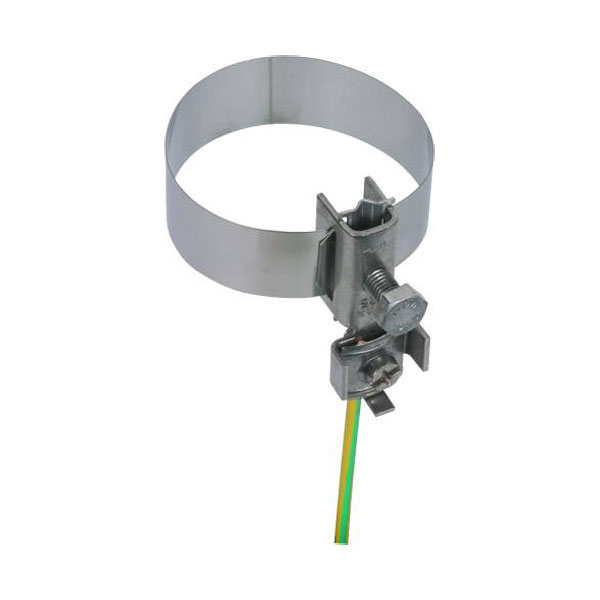 Desitek Dehn 540912 Brs Earth Pipe Strap Adjustable Stainless Steel Clamp
