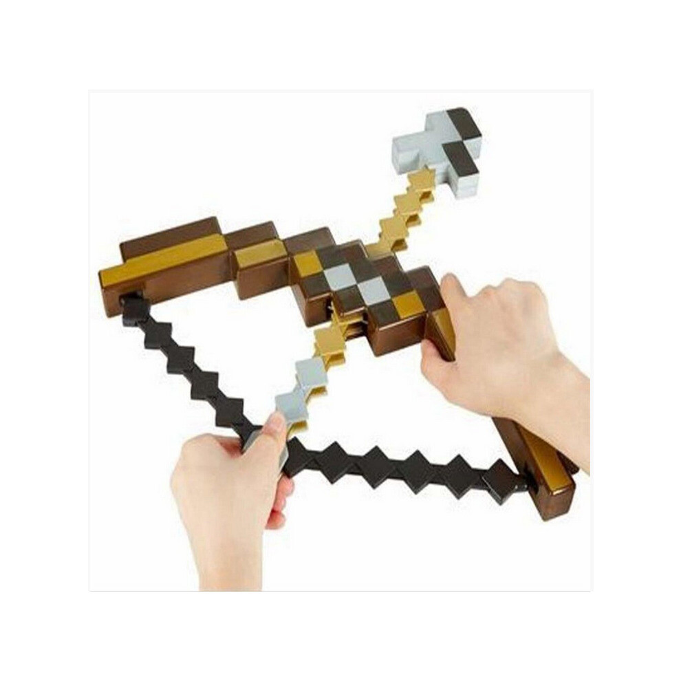 Unbranded Minecraft Games Transforming Diamond Sword Pickaxe Hoe ArrowShovel Toy