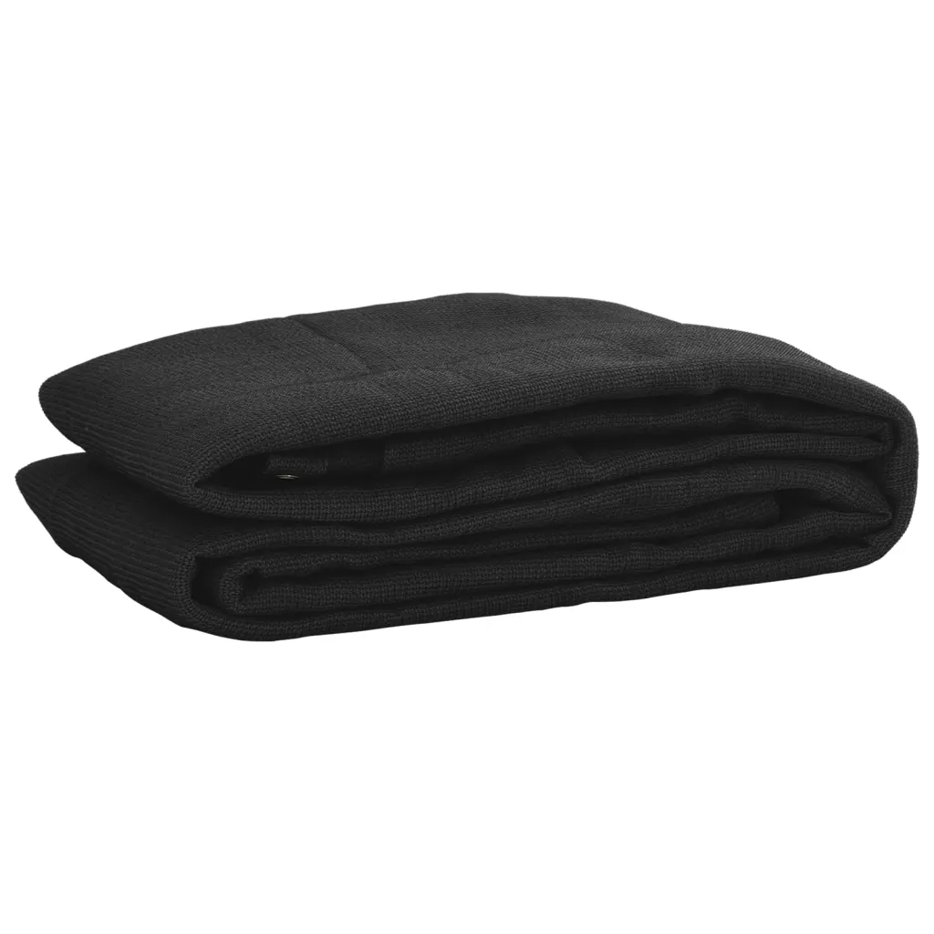 VidaXL Trailer Net HDPE 2.5x3.5 m Black