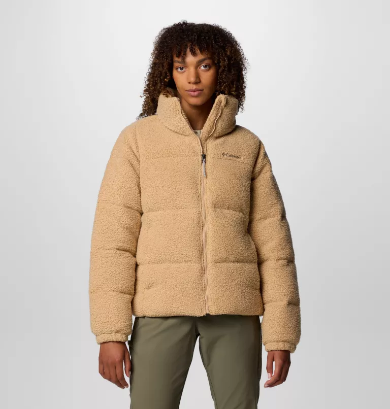 Columbia Women's Puffect Sherpa Jacket Canoe