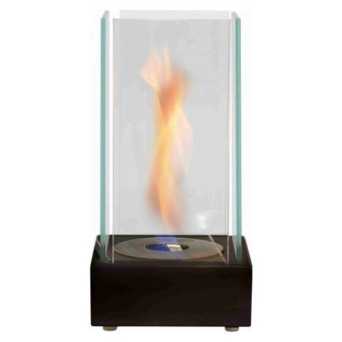 TECNO AIR SYSTEM Biocamino da tavolo nero AOSTA