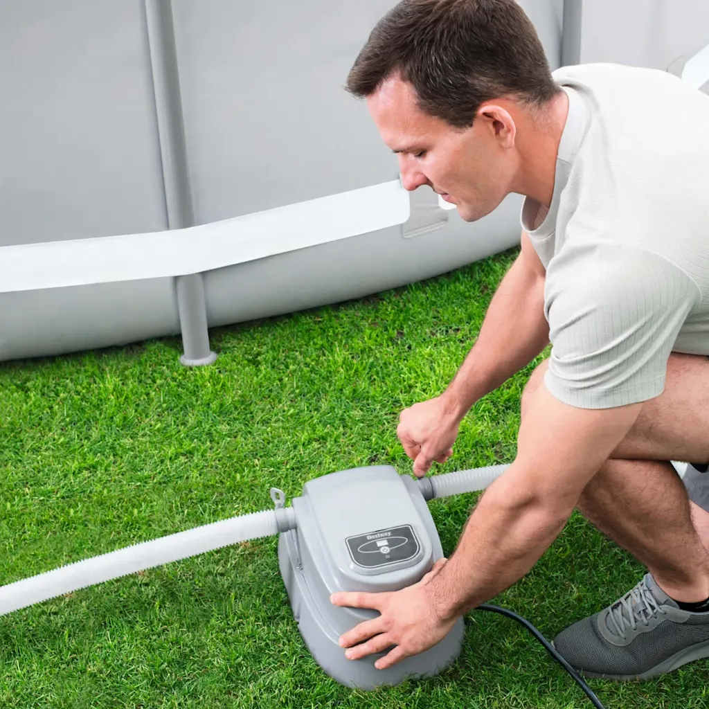 Bestway Electric Swimming Pool Heater Up To 15ft 2.8kw 2800w For Above Ground Bw58259