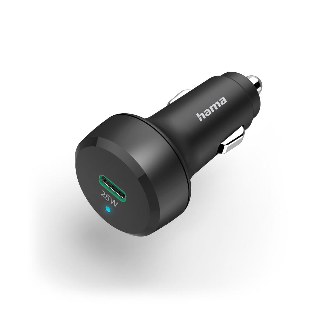 Hama 25w Approved Super Fast Charging Car Charger Usb-c