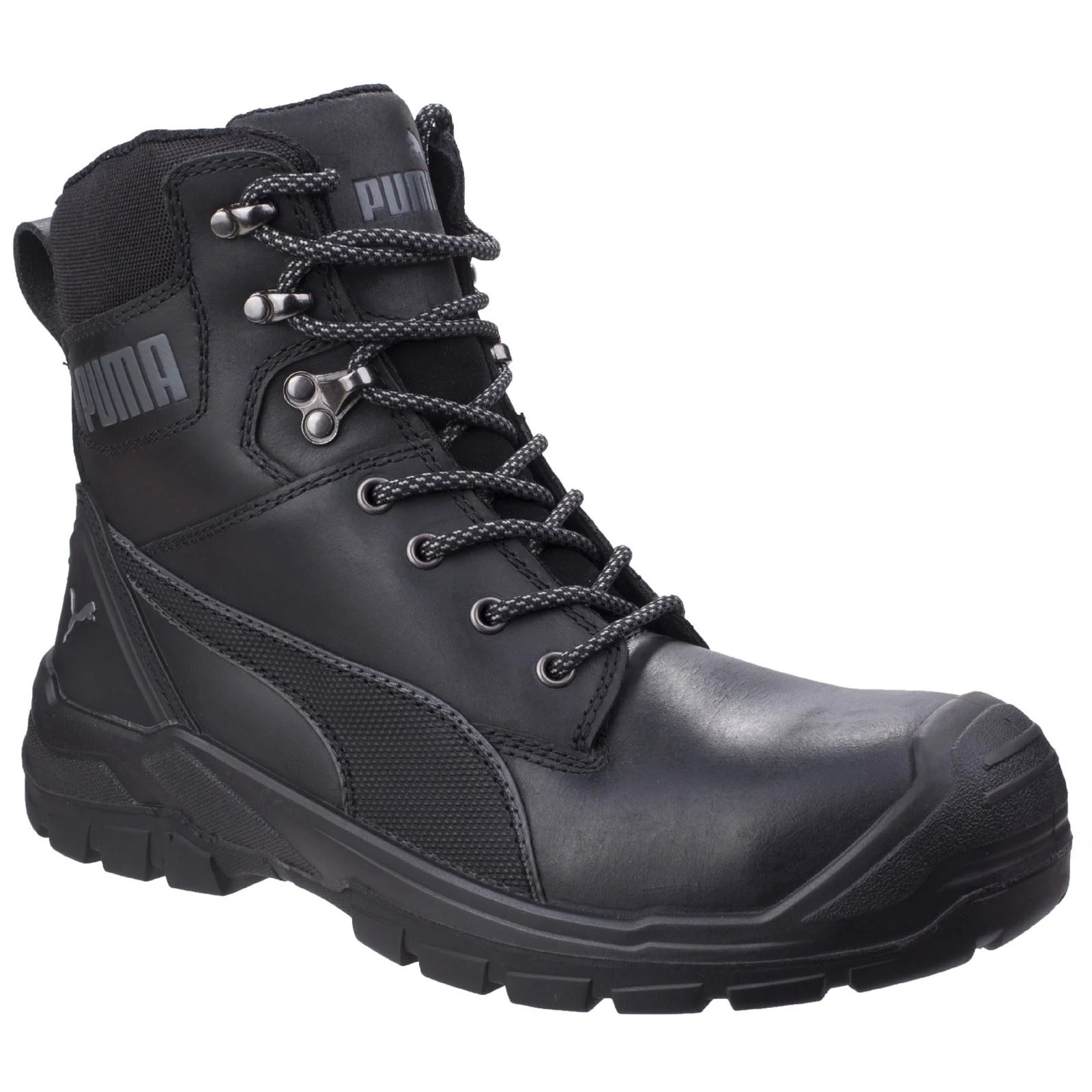 Puma Safety Men's 'Conquest 630730' Leather Safety Boots|Size: 12|black