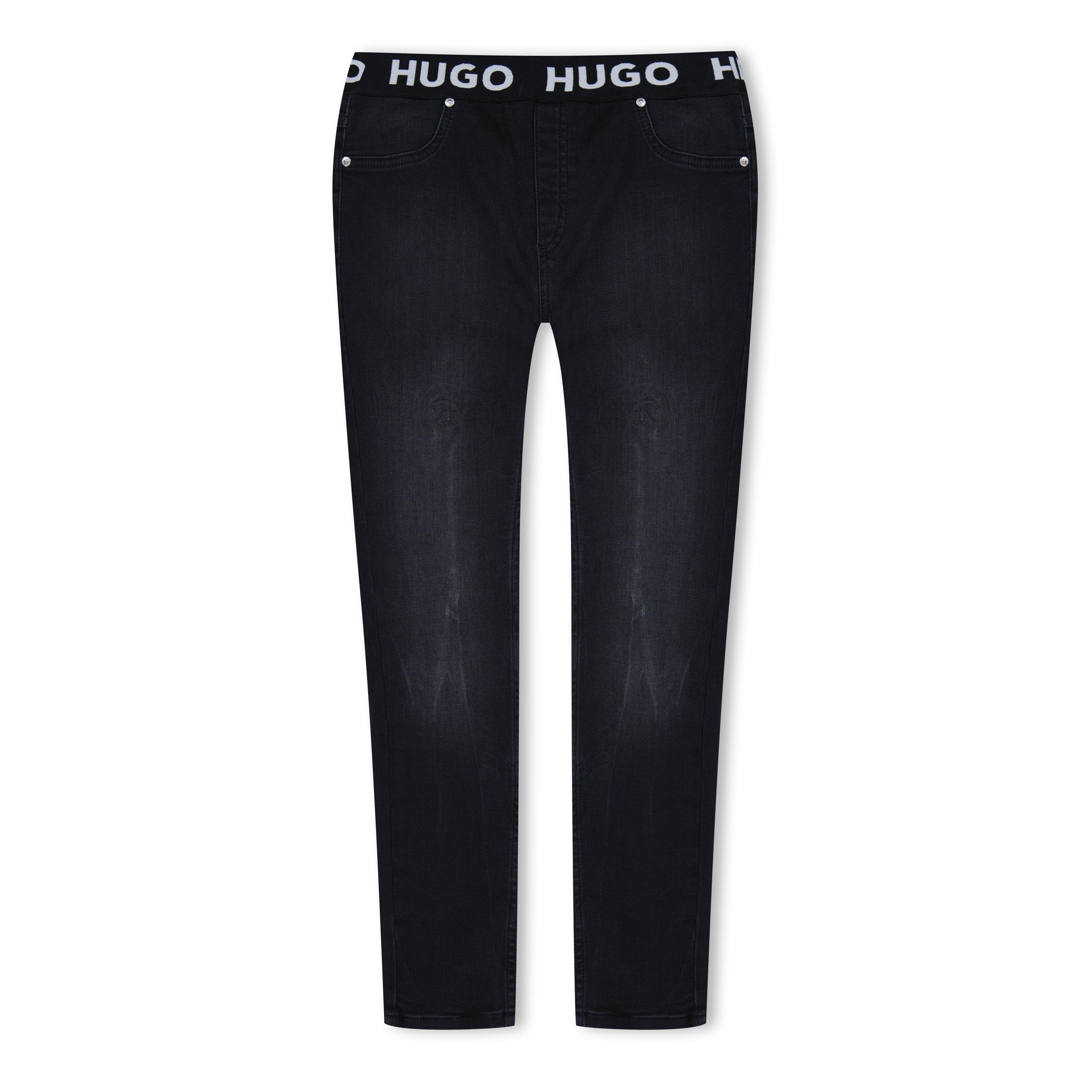 HUGO Denim Leggings - Black