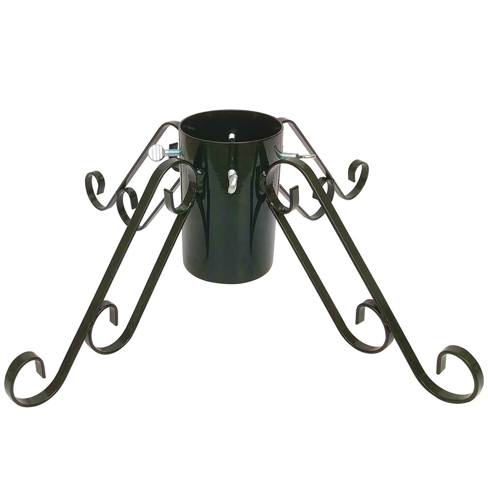 Steel Christmas Tree Stand - Green / 4 Inch