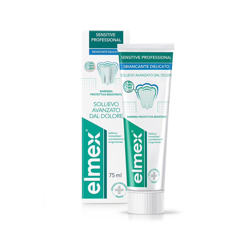 Elmex dentifricio sensitive professional whitening 75ml