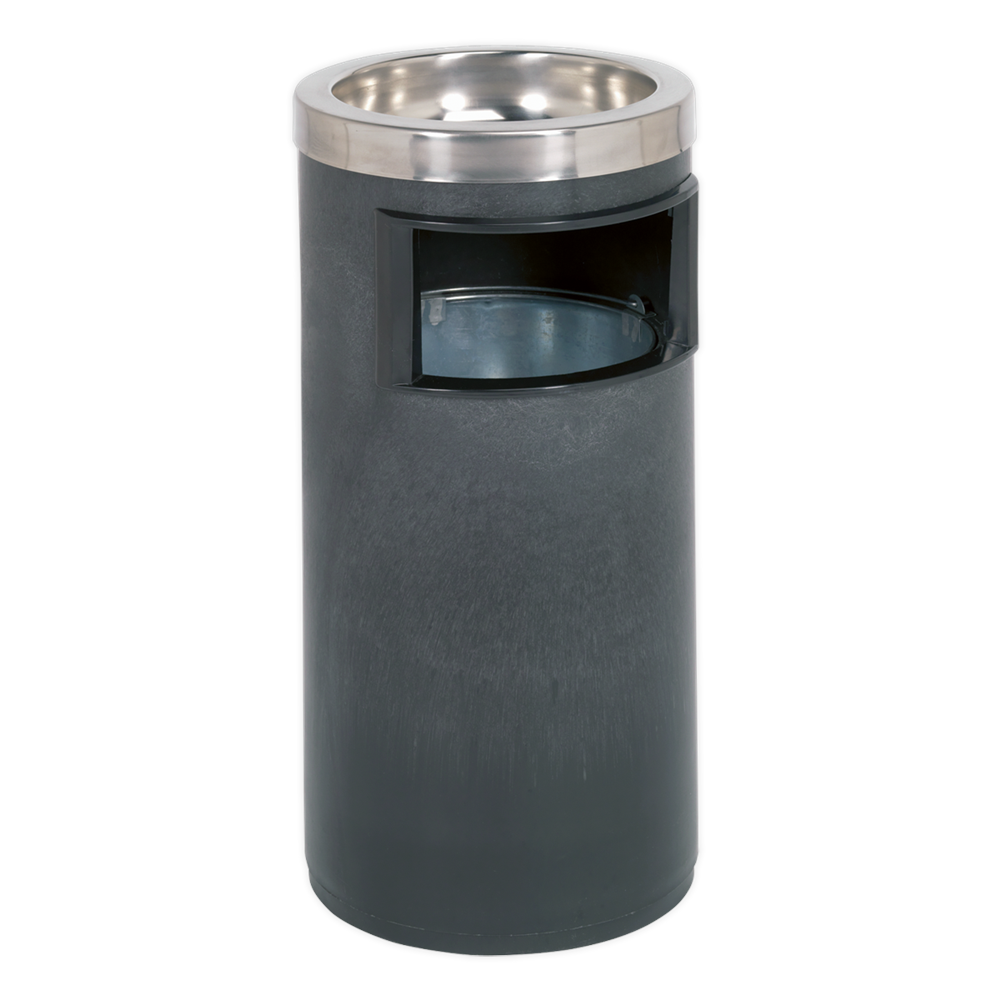 Sealey RCB06 Cigarette Ashtray & Litter Bin 8L