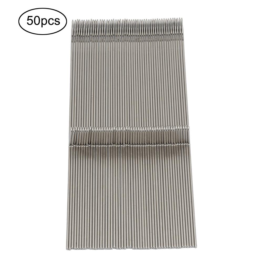GoolRC 50 Pcs Knitting Machine Needle Knitting Machine Accessory 17.5cm for Fit for SK155