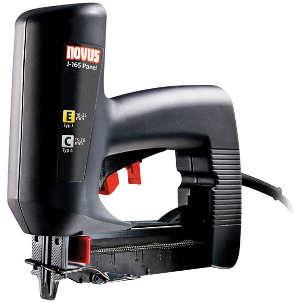 Novus 110033041 J 165 Electric Stapler, Type 4, 15-26mm, Low-Panel...