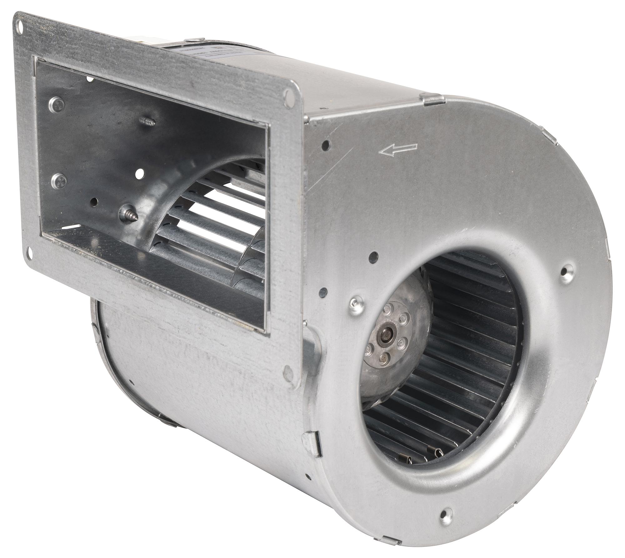 EBM-PAPST D2E 097 Series Centrifugal Fan, 230 V ac, 435m³/h, AC Operation, 165 x 162 x 146mm
