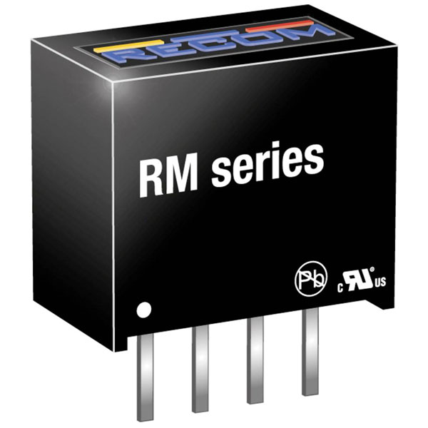 Recom 10000546 RM-1212S 0.25W DC/DC Converter 12V In 12V Out