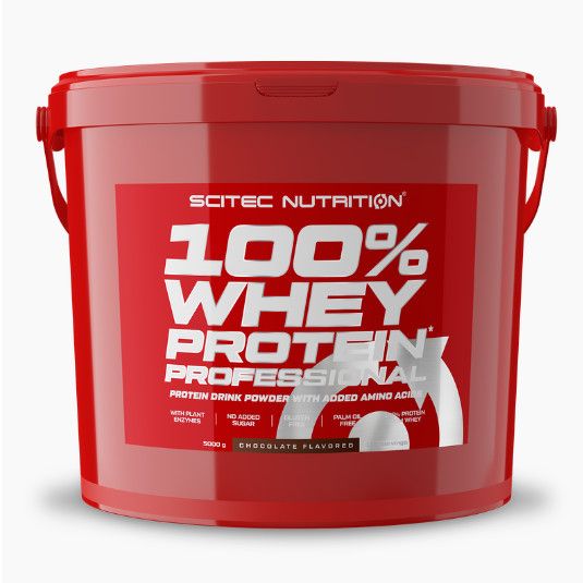 Scitec 100% Whey Protein Professional, Chocolate - 5000g