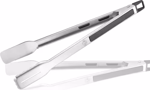 Gefu Bbq Barbecue Tongs in Silver