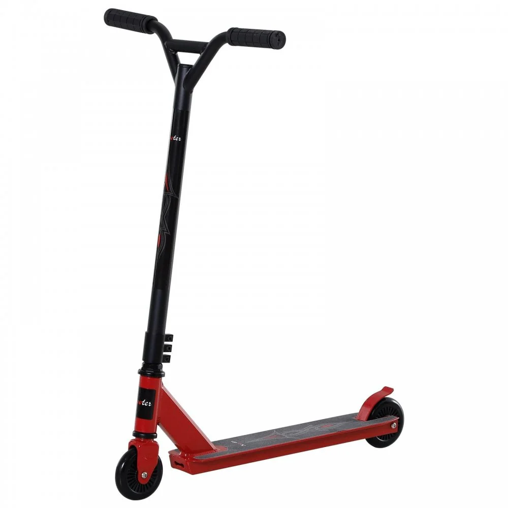Reiten Stunt Scooter Complete Trick Scooters Kick Scooters Teenagers - Red