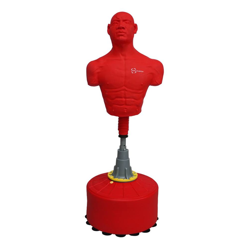 Body Revolution Free Standing Boxing Dummy Large Size Red 175cm Martial Arts Boxing Training