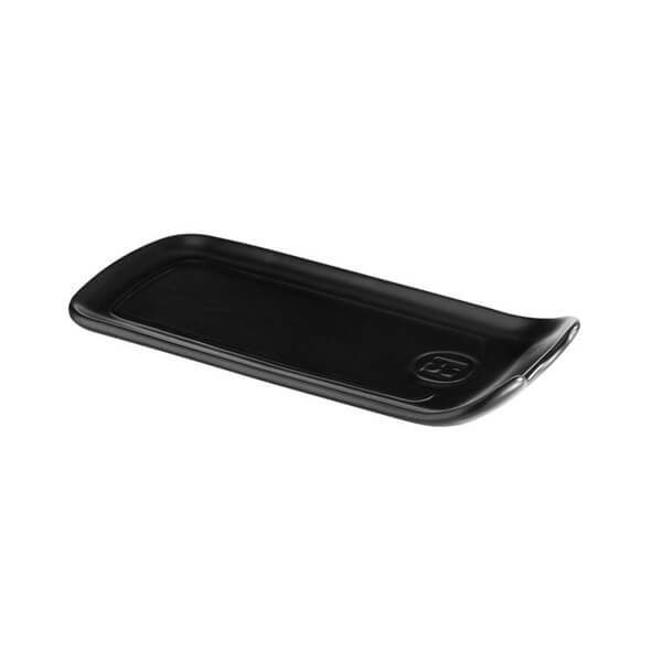 Emile Henry Black Truffle Spoon Rest