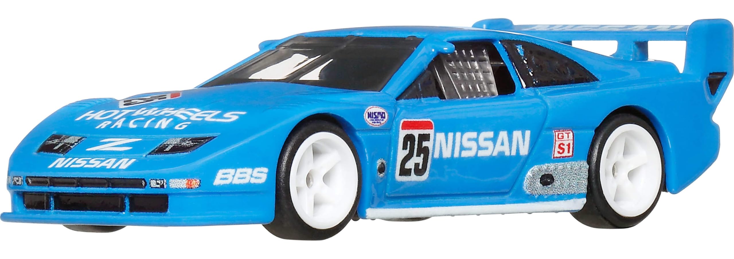 Mattel Hot Wheels Car Culture Silhouette Nissan 300ZX Vehicle Toy Mini Car 3 Years Old and Up Blue JBK61 blue