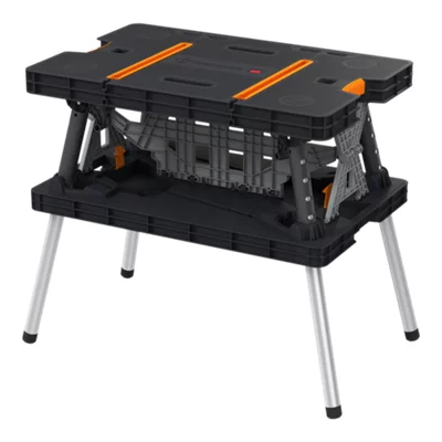 Magnusson Black & Orange 555mm Folding Workbench