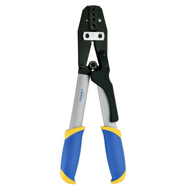 KLAUKE Hand Ratcheting Crimping Tool for Hand Crimping Tool, 0.08 → 16mm² Wire