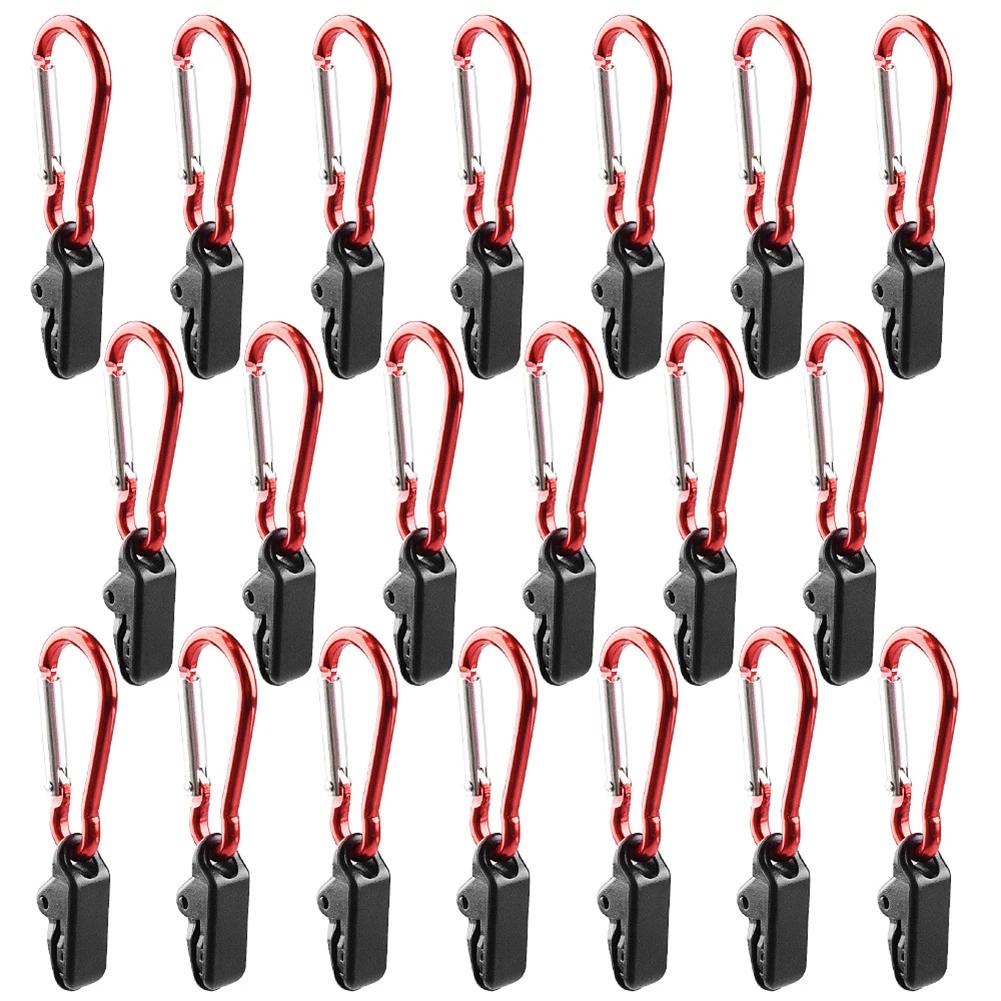 Binchi Keji Travel 1 To 20pcs Hook Plastic Windproof Clamp Set Survival Grommet Tent Clips Buckle Awning Tarp Fixed Outdoor Camping Tent Accessories