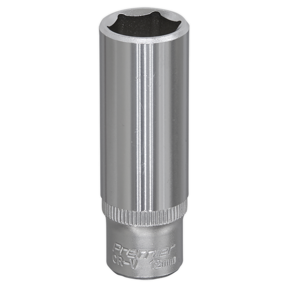 Sealey S1412D WallDrive® Socket 12mm Deep 1/4"Sq Drive