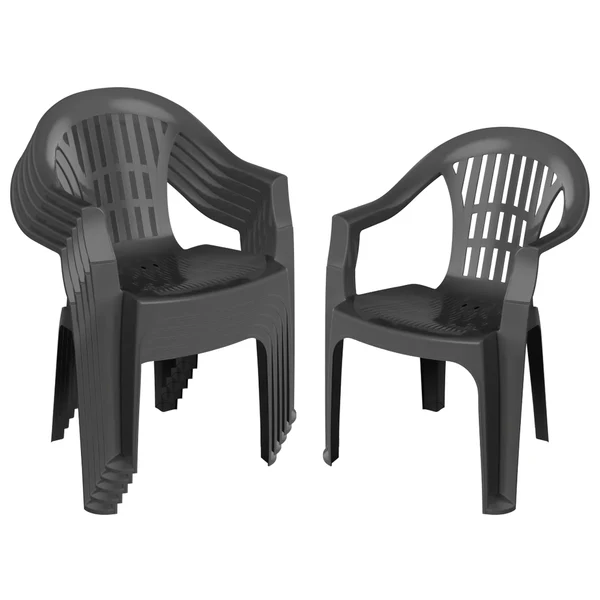 Harbour Housewares Milas Garden Dining Chairs - Pack Of 6
