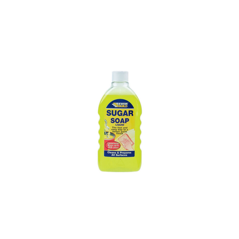 Everbuild EVBSOAPLIQ Sugar Soap Liquid Concentrate 500ml