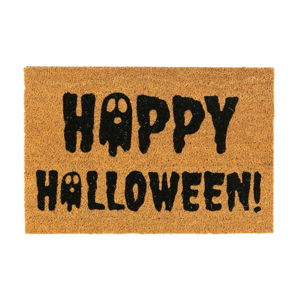 Nicola Spring 60cm x 40cm Ghost Happy Halloween Coir Door Mat | By Nicola Spring