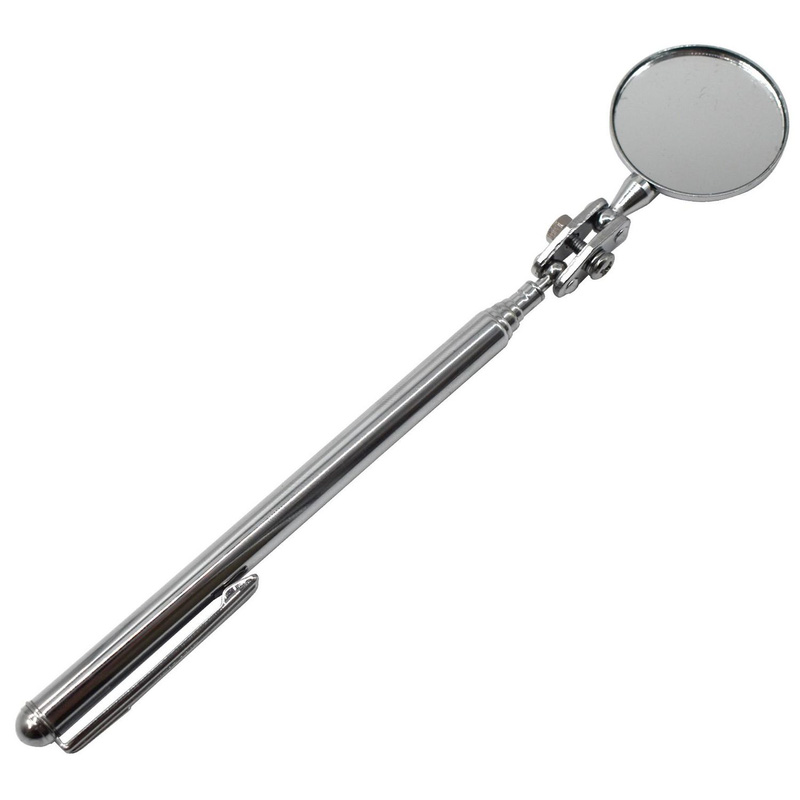 Arctic Hayes Telescopic Inspection Mirror Circular 31mm In Chrome