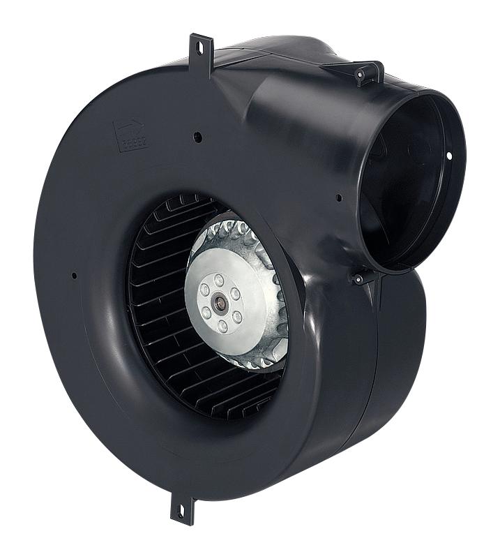 EBM-PAPST G2E140 Series Centrifugal Fan, 230 V ac, 370m³/h, AC Operation, 248 x 237 x 100mm