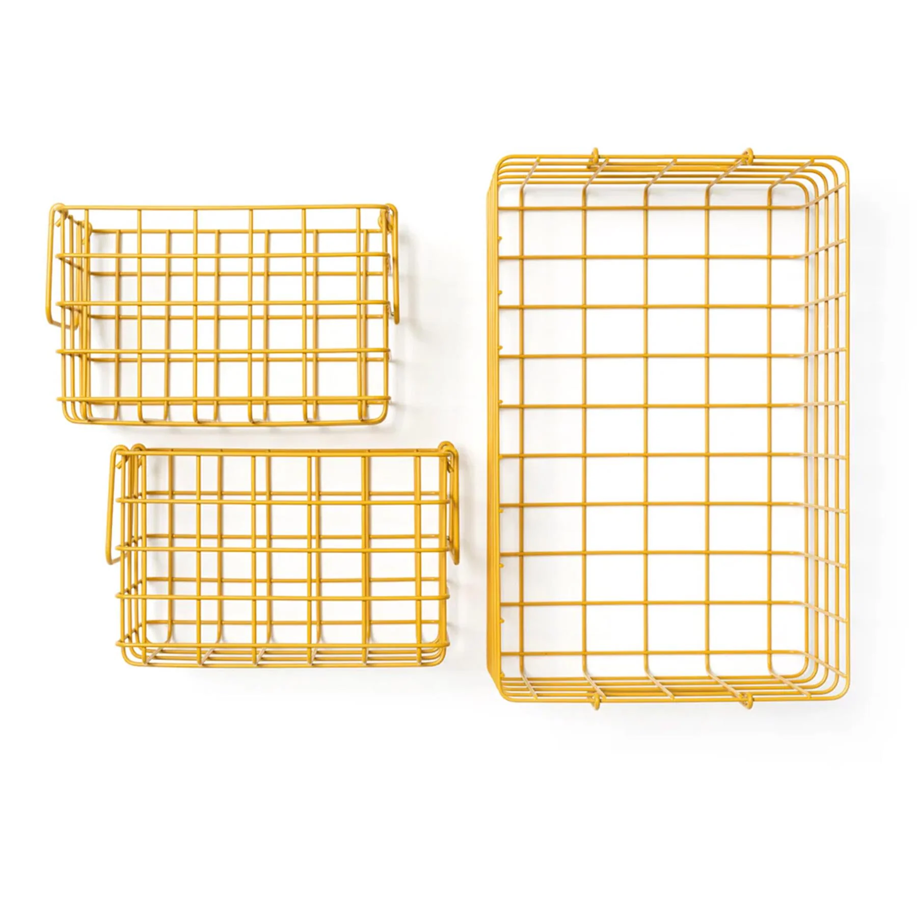 Mustard Made - The Baskets Compatible with Mustard Made Lockers in Mustard - metal | mustard yellow - Mustard yellow