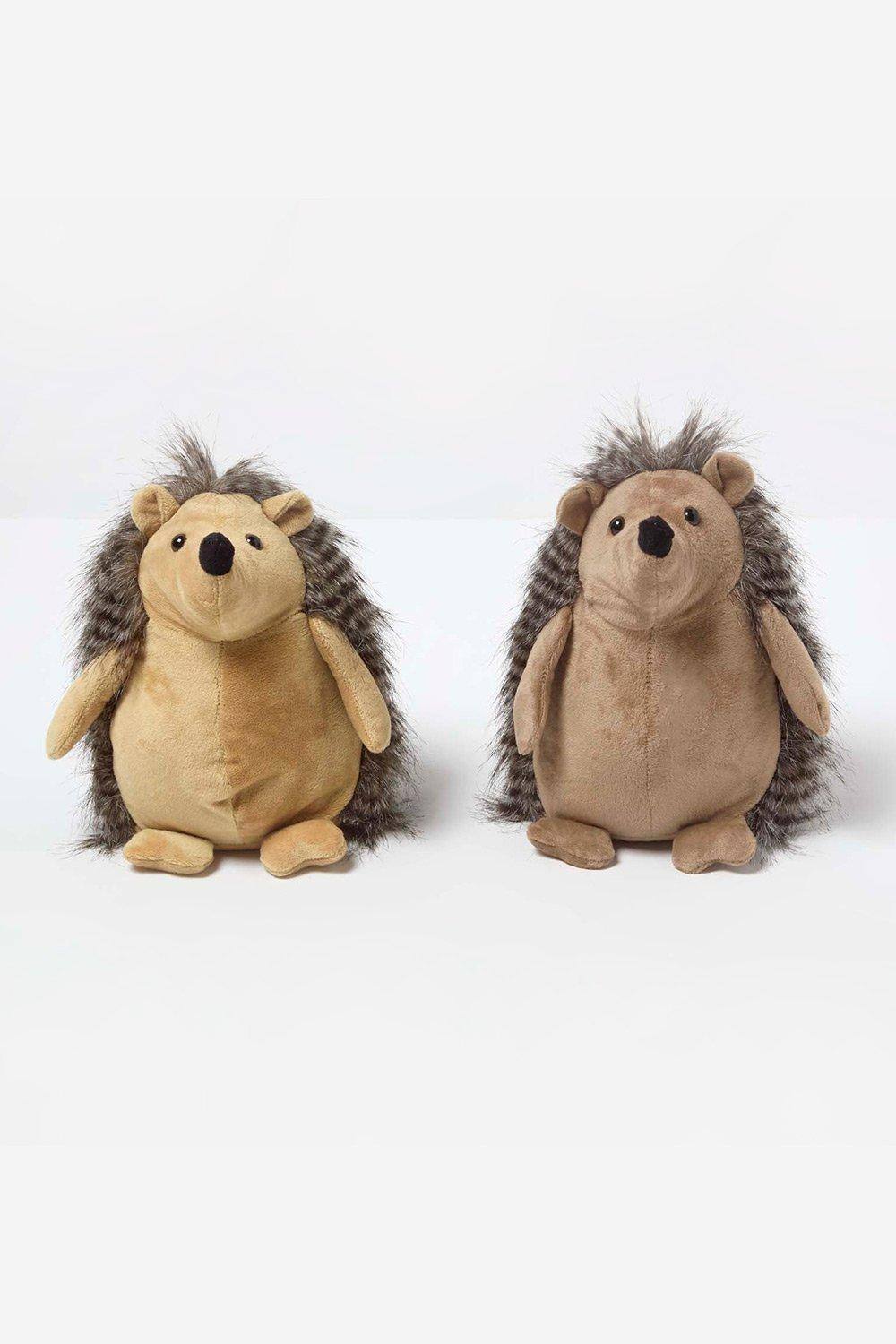 Homescapes Hedgehog Doorstop - Set Of 2 - Animal Door Stops