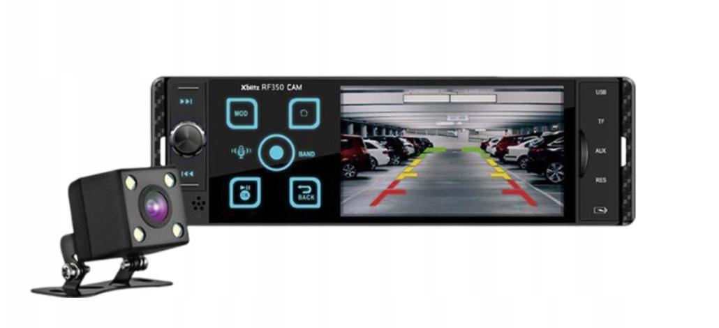 MANADA - Tech Xblitz RF350 Car Stereo with Camera Integration