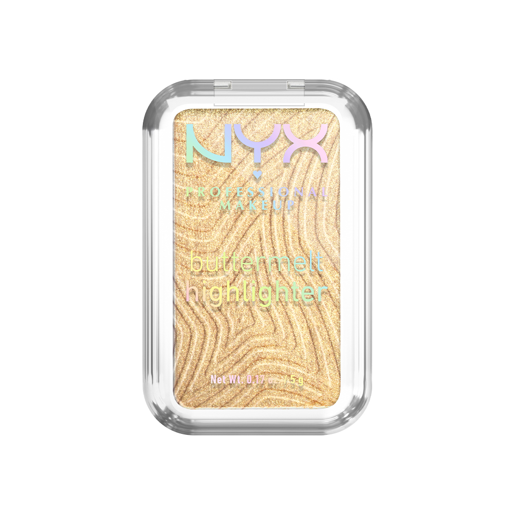 Nyx Professional Makeup Buttermelt Highlighter 5g (Various Shades) - Butta Than Gold