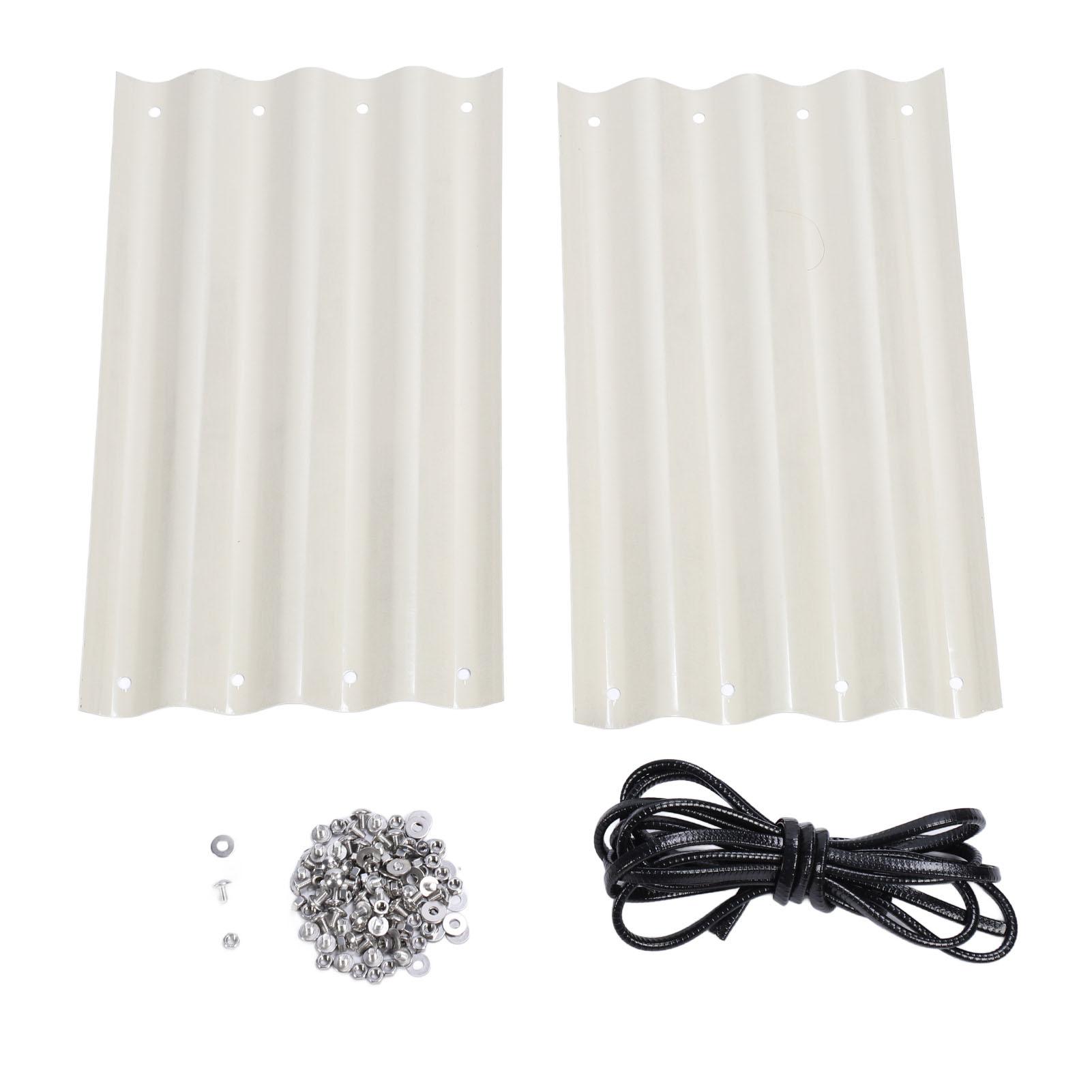 Vestidos Courtyard DIY Raised Garden Bed Panel Plant Bed Extension Board Vegetables Flowers Planting Panel light green