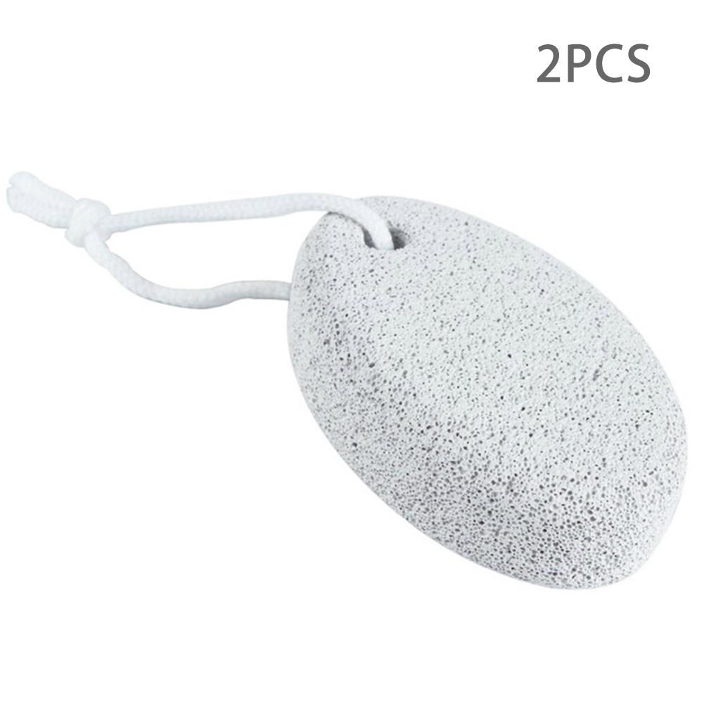 Health & Beauty PRODUCT 2Pcs Natural Pumice Stone Hard Skin Callus Remover for Feet Hands Pedicure Tools Natural Foot File grey