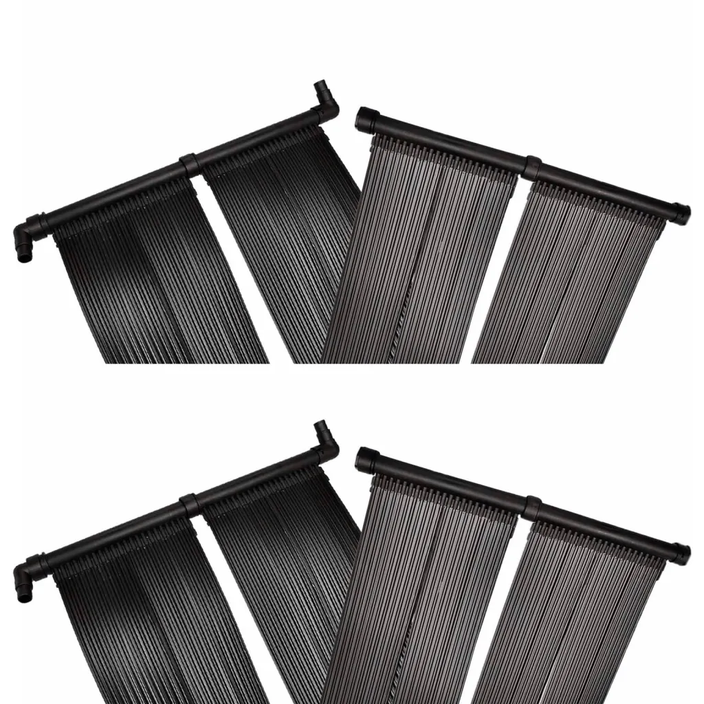 VidaXL Solar Pool Heater Panel 4 pcs 80x620 cm