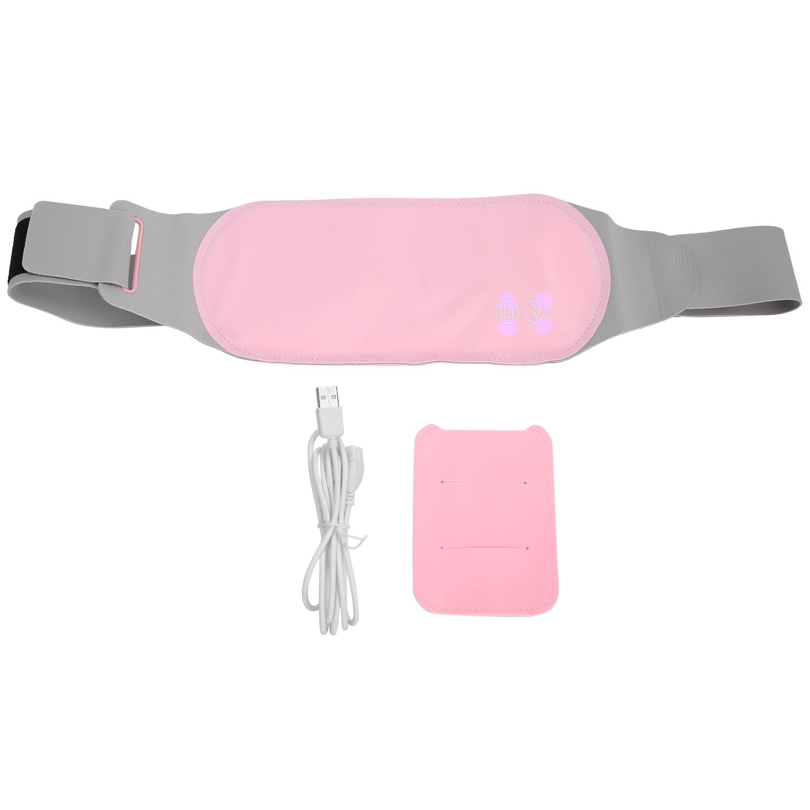 Beautyyy Warm Uterus Belt 3 Gears Menstrual Heating Pad Waterproof Electric Waist Heater for Cramps