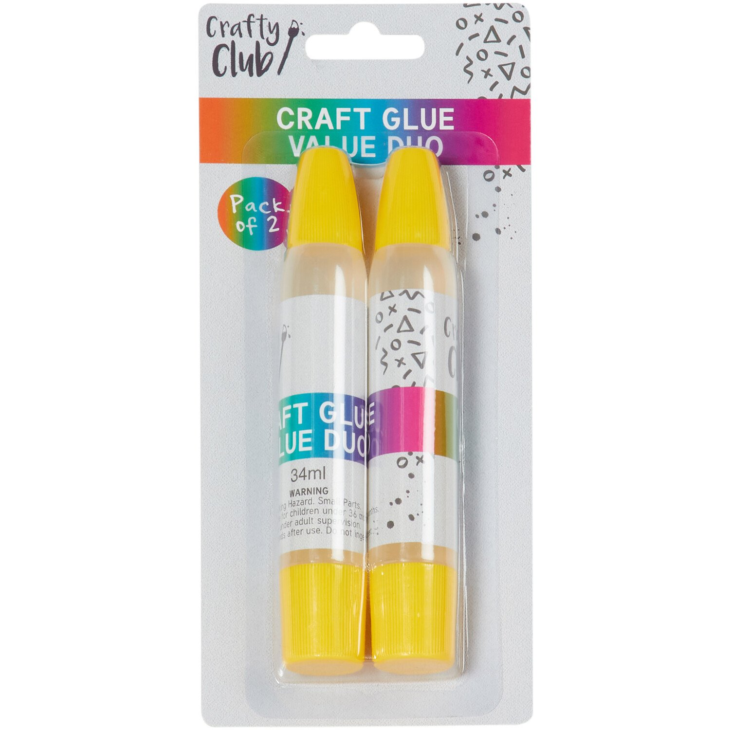 Crafty Club Craft Glue Value Duo