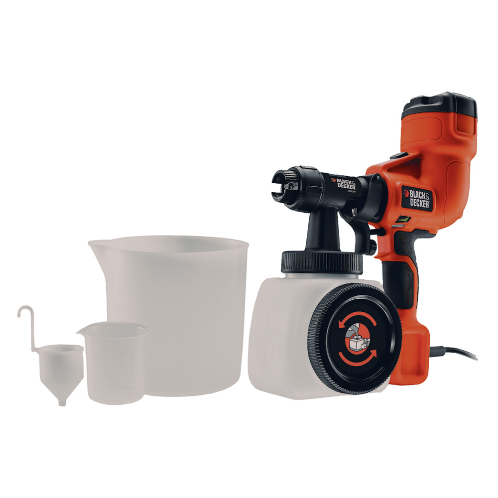 Black & Decker Pistola per verniciare spruzzo 400W paintzoom aerografo HVLP200C