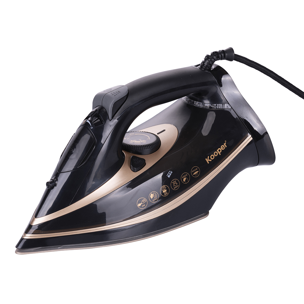 Senza MarcaGenerico Ferro da stiro senza caldaia 3000W con piastra in nano ceramica antiaderente