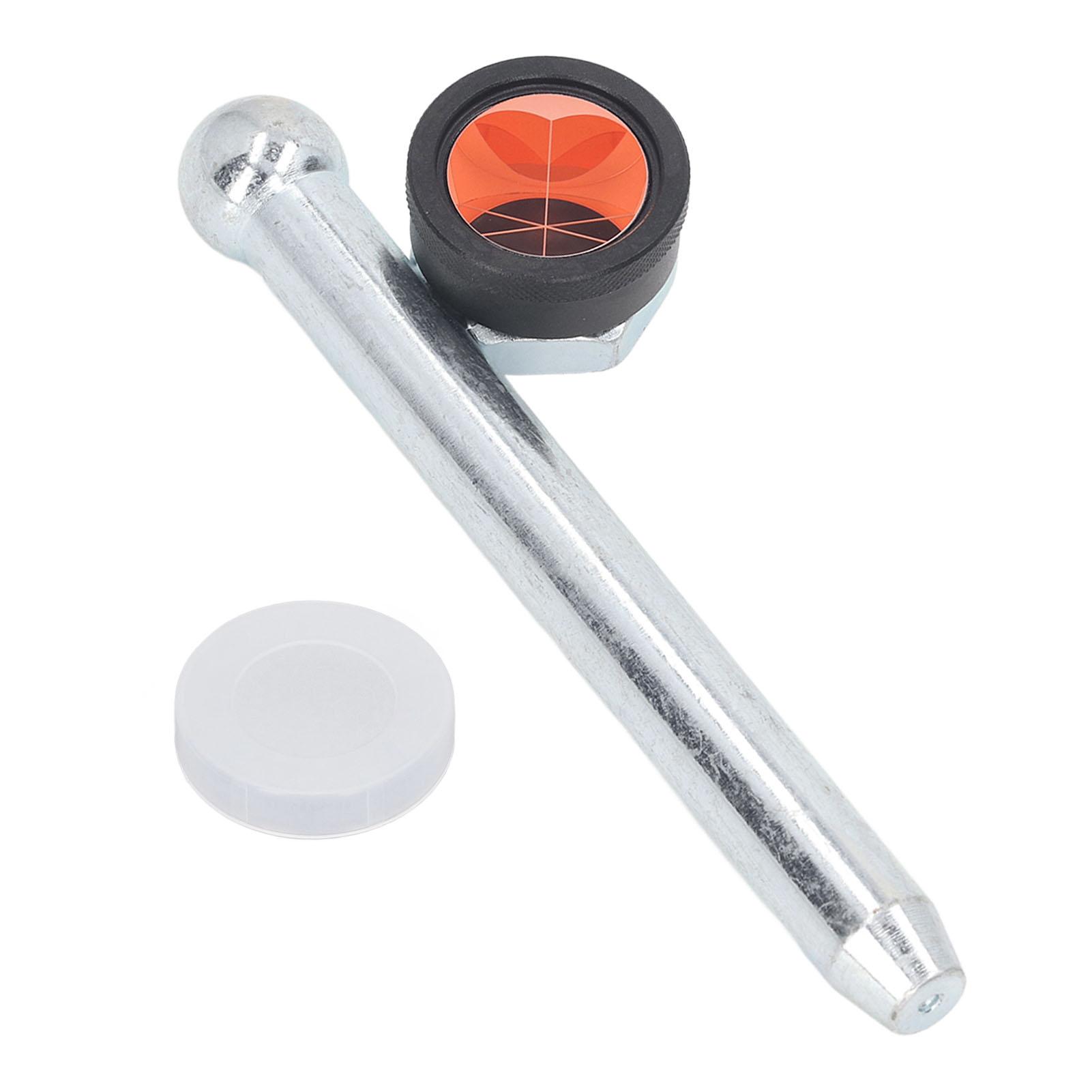 GoolRC Total Station Prism with 16cm Pole Optical Glass Prism Surveying Tool for Railway Tunnel Mine Steep